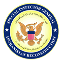 Special Inspector General for Afghanistan Reconstruction Seal